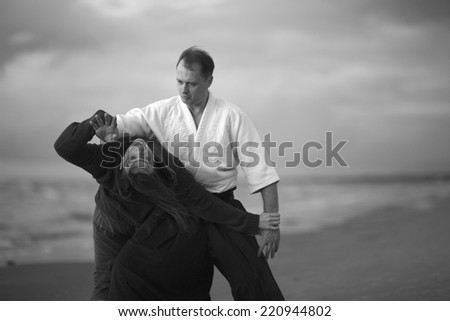 Aikido technique; self defense strategy