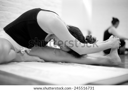 Bikram yoga hand and wrist  stretching exercises