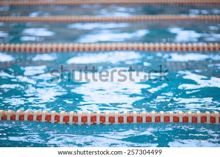 Swimming pool lanes background