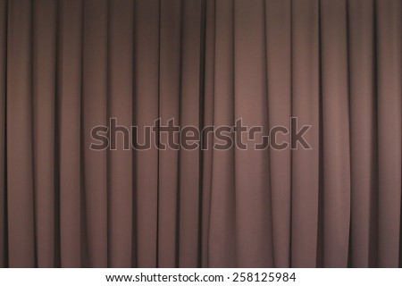 Maroon curtains, fabric folds
