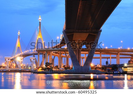 Industry Circle Bridge, Bangkok, Thailand