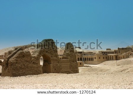 egypt: desert ruins