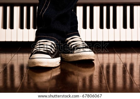 Piano Feet Stock Photo 67806067 : Shutterstock