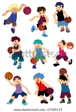 cartoon basketball clipart. cartoon basketball player