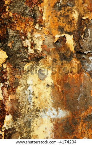 Textured Background from old grungy European wall background