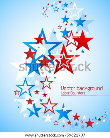 Labor day vector background