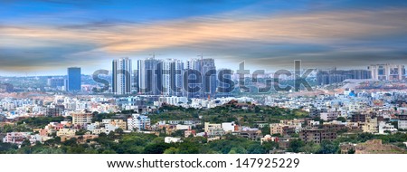 Hyderabad India - August 29 : Hyderabad Is Fifth Largest Contributor City To India\'S Gdp With Us$74 Billion . On August 29,2012 Hyderabad, India.