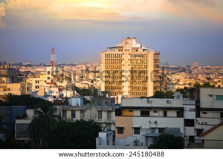 HYDERABAD INDIA - September 1 : Hyderabad is fifth largest contributor city to India\'s GDP with US$74 billion . On September 1,2012 Hyderabad, India.