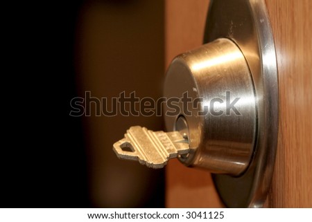 Key to open the door