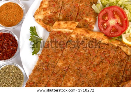 turkish special pide close up