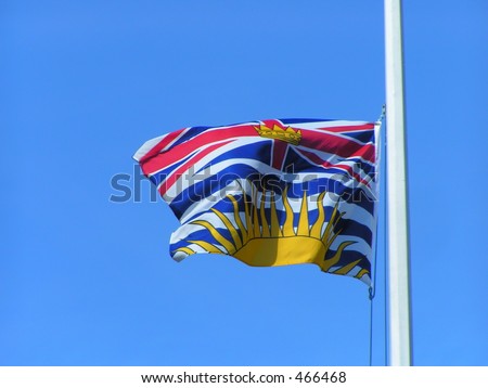 British Columbia Provincial Flag
