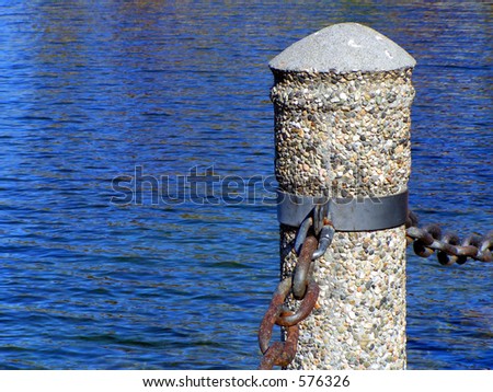 Lakeside Concrete Post and Chain