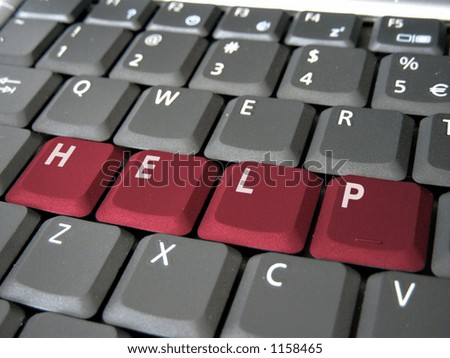 Help word on keyboard