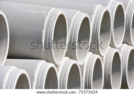 Concrete sewer pipes