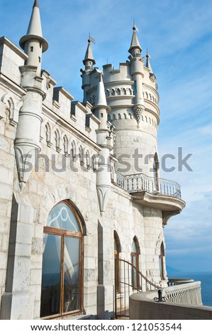 Swallow\'s nest castle in Crimea Ukraine