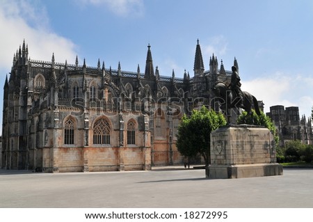 The Monastery of Batalha is one of the best examples of Late Gothic architecture in Portugal. It was built in 1385 and has been classified an UNESCO World Heritage Site.
