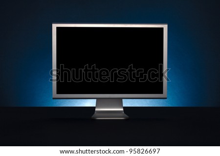 Modern Wide Screen computer monitor