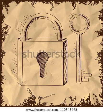 Old Key Icon