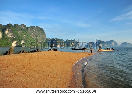 Ao Luk island south of Thailand, Krabi province, Thailand
