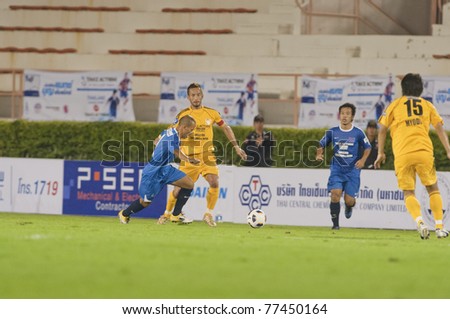 BANGKOK - MAY 17 : H.Nakata in action during Thailand-Japan Stars Charity Match between Stars Thailand (B) vs Stars Japan (Y) on May 17, 2011 at Supachalasia Stadium Bangkok,Thailand.