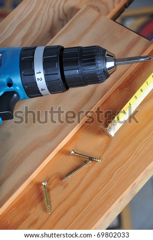 first plane of tool of screwing with star\'s tip