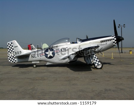 P-51 Mustang in Nevada Air National Guard colors
