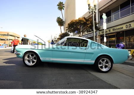stock photo BAKERSFIELD CA OCT 10 The Shelby Mustang one of