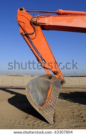 Track mounted power equipment can move dirt quickly on large construction projects