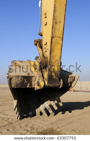 Track mounted power equipment can move dirt quickly on large construction projects