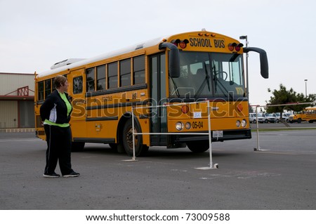 BAKERSFIELD, CA - MAR 12: The 28th Annual School Bus 