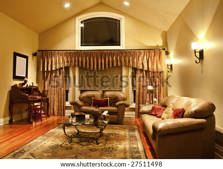 Well-taylored drapes in a living room