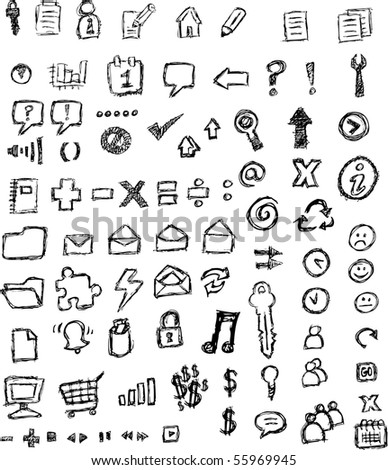 Sketched Icons