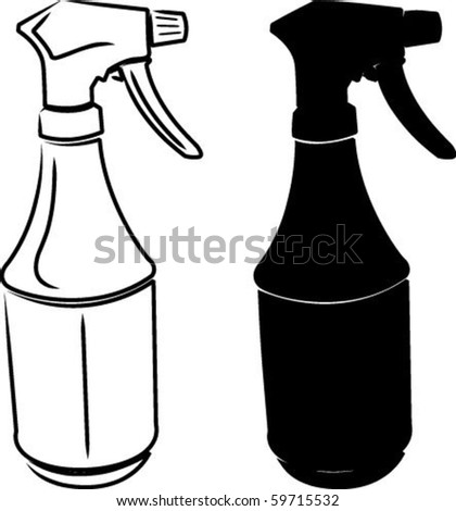 Free Vector Converter on Vector Spray Bottle