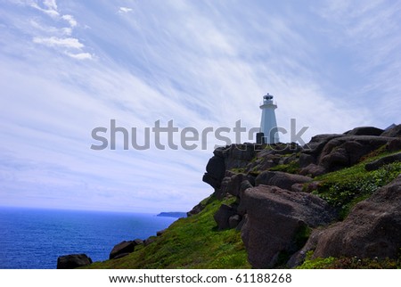 The lighthouse at Cape Spear