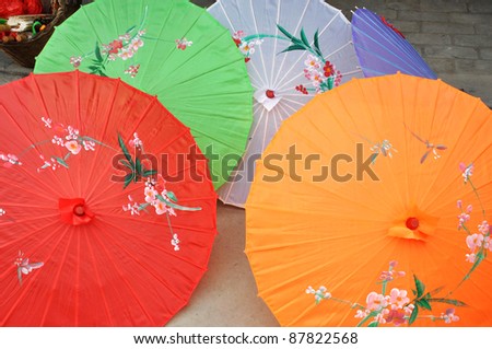 Chinese-style umbrella
