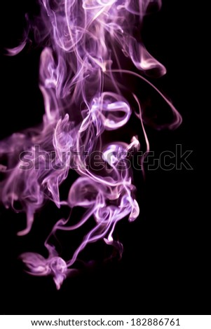 smoke lighting abstract