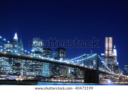 pictures of new york skyline at night. Skyline At Night, New York
