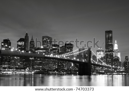 new york city skyline black and white. new york city skyline black