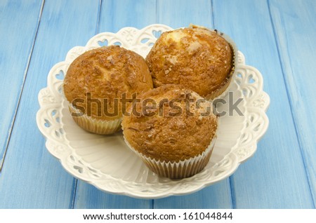 Delicious muffins for breakfast