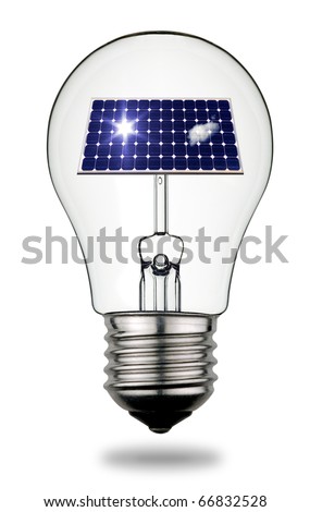 Solar Powered Light Bulb