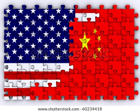 Usa Vs. China Stock Photo 60234418 : Shutterstock