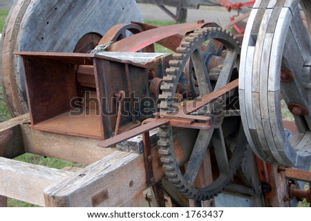 Old-fashioned machine
