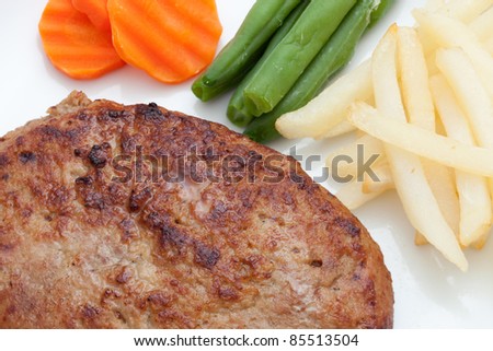 Hamburger steak