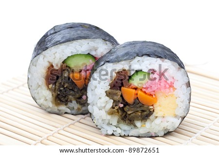 Japanese Sushi rolls