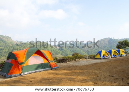 Camping In The Mountains, Camp Fire