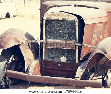 old vintage car