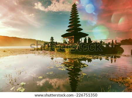 Pura Ulun Danu temple Bali Indonesia Pura Ulun Danu temple Bali Indonesia