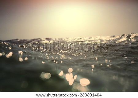 Wave on the beach Wave on the beach
