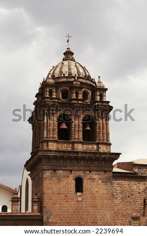 church in the Cuzco,Peru