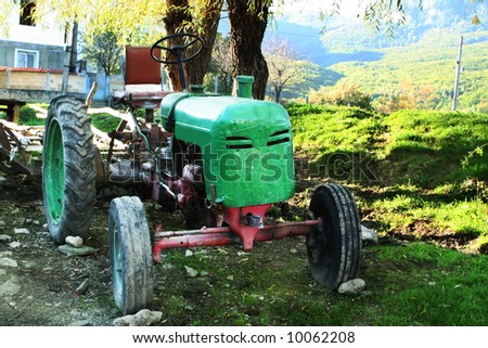 OLd tractor